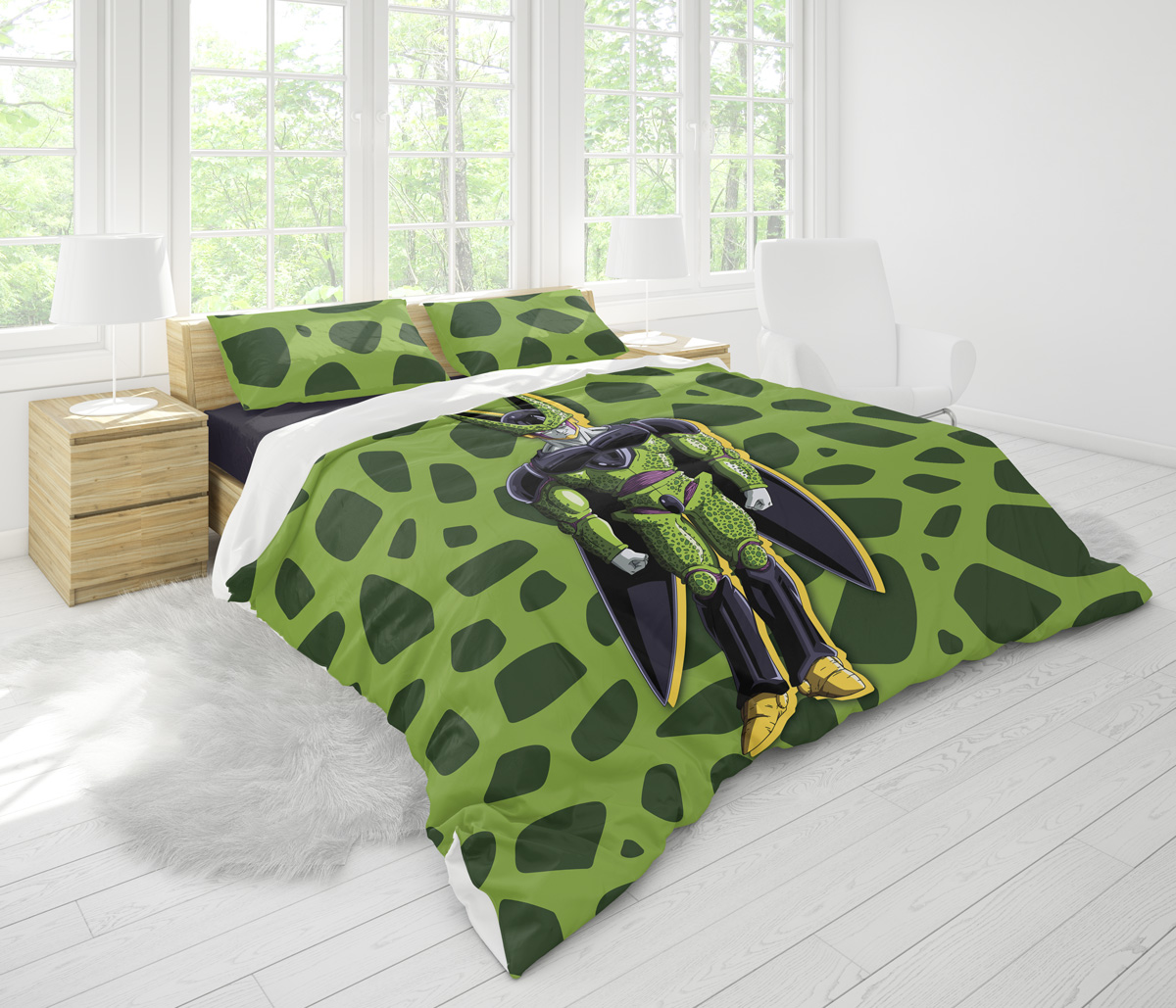 Cell Dragon Ball Bedding Set - Image 3