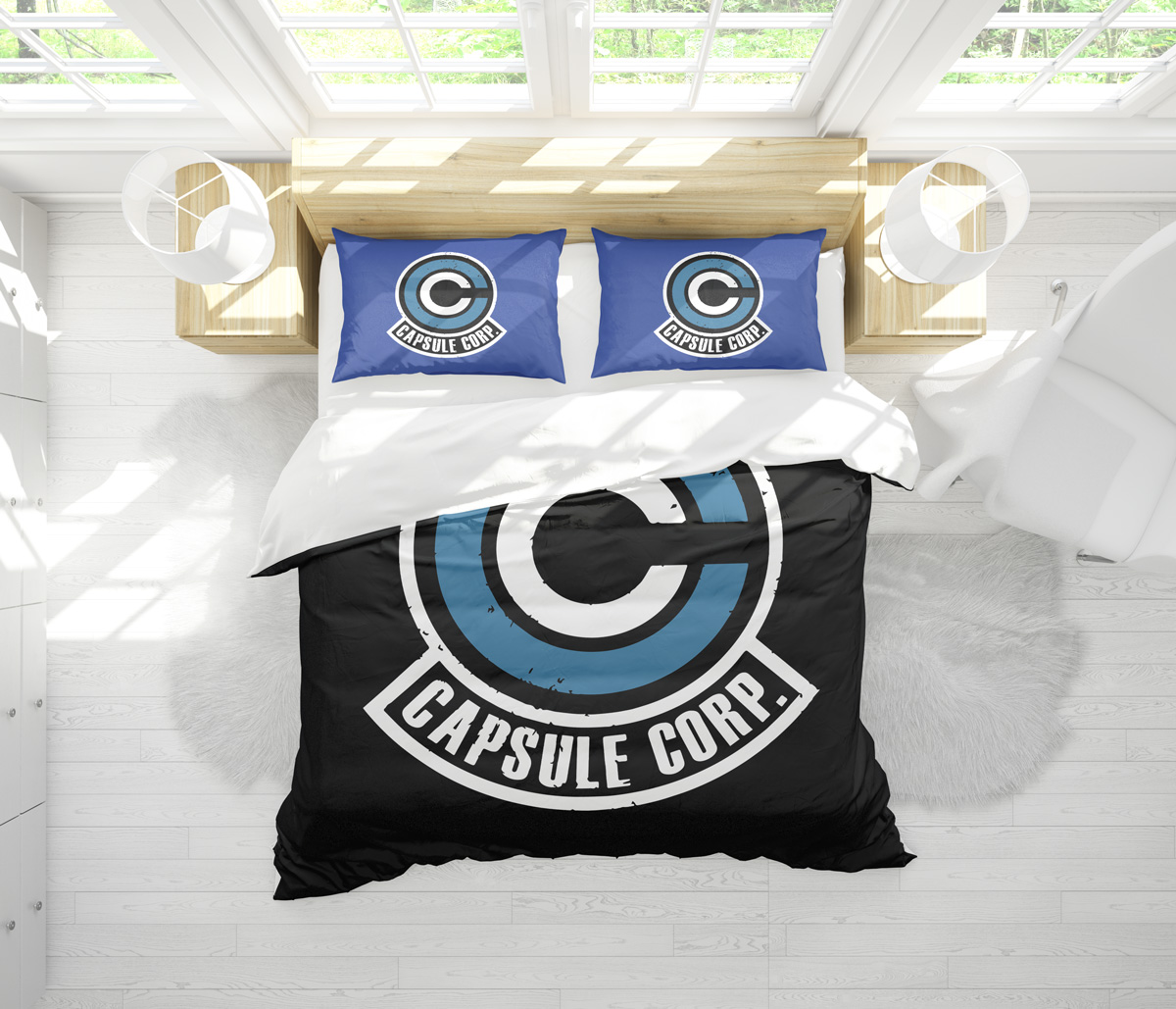 Capsule Corp Dragon Ball Bedding Set - Image 4
