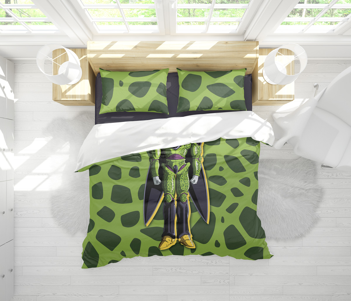 Cell Dragon Ball Bedding Set - Image 4