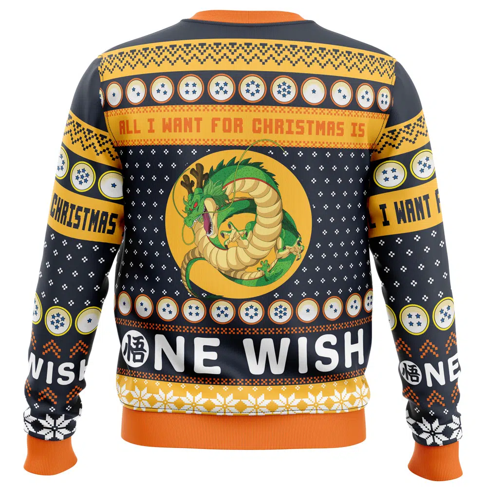 A Very Shenron Dragon Ball Z Ugly Christmas Sweater - Image 2