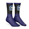 Capsule Corp Dragon Ball Z Socks SIDE mockup - Dragon Ball EU Store