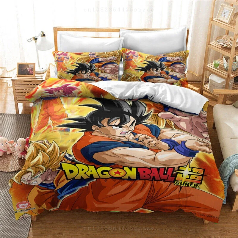 best Selling Duvet Cover Dragon Ball 3D Bedding Set