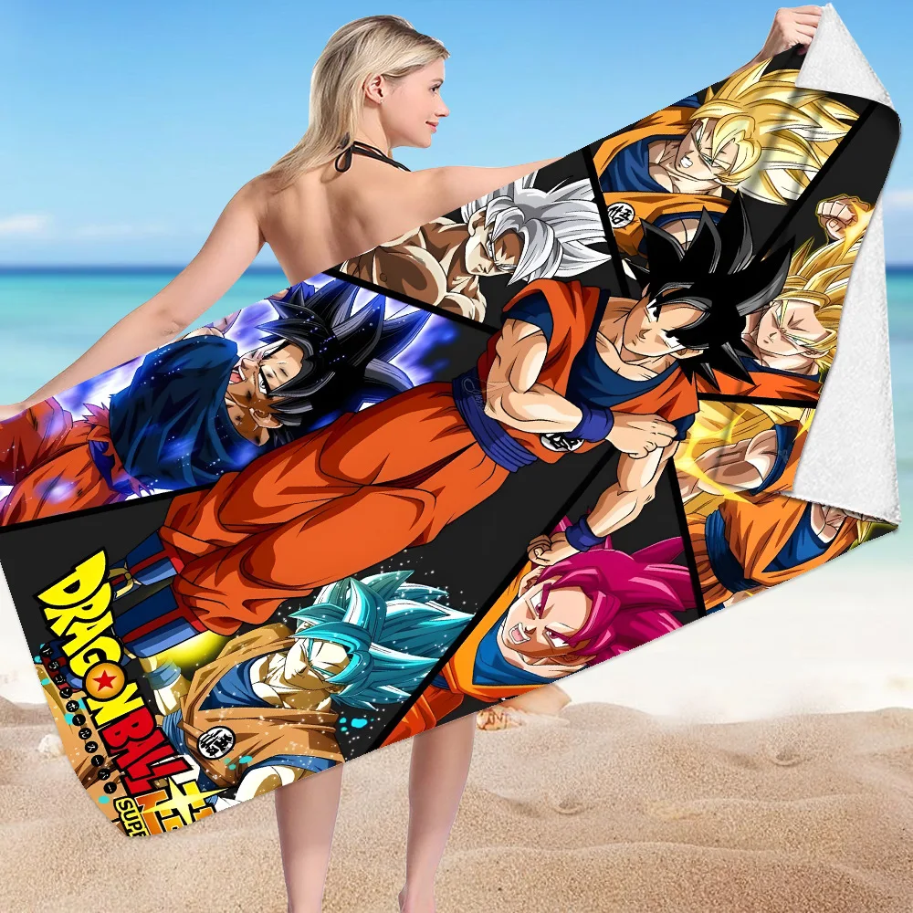 New Collection Dragon Ball Z Son Goku Beach Towel