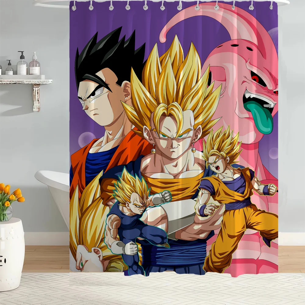 Shower Curtain Tentacles Dragon Ball