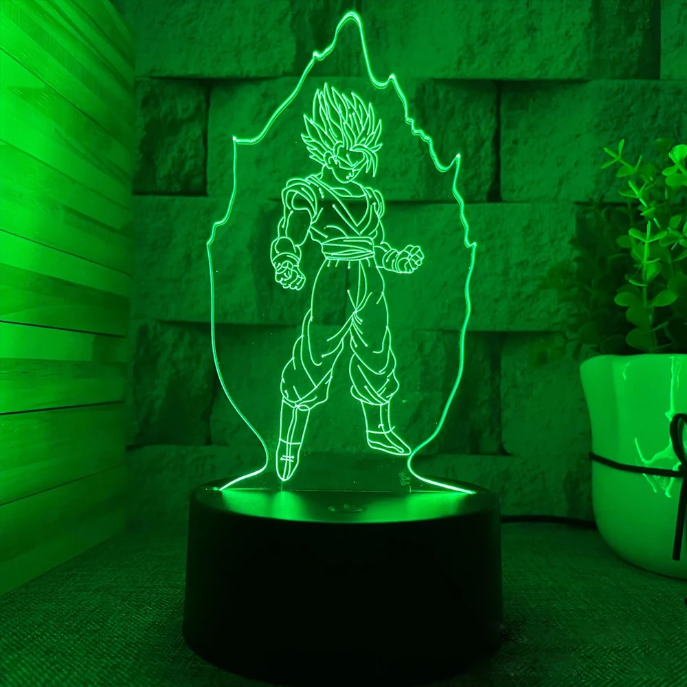 Hot New 3D Lamp LED USB charging Dragon Ball