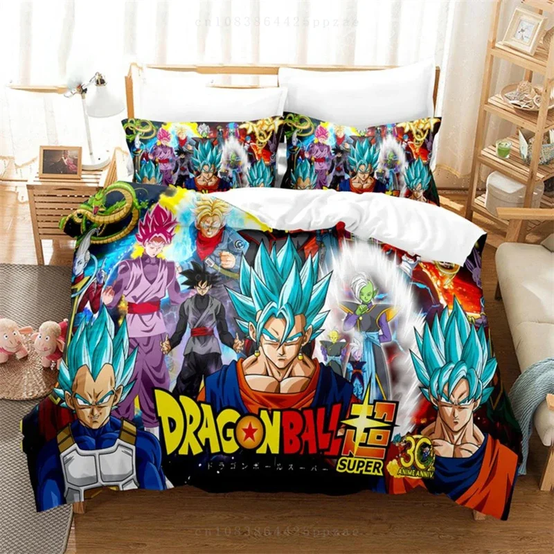 Hot Duvet Cover Dragon Ball 3D Bedding Set