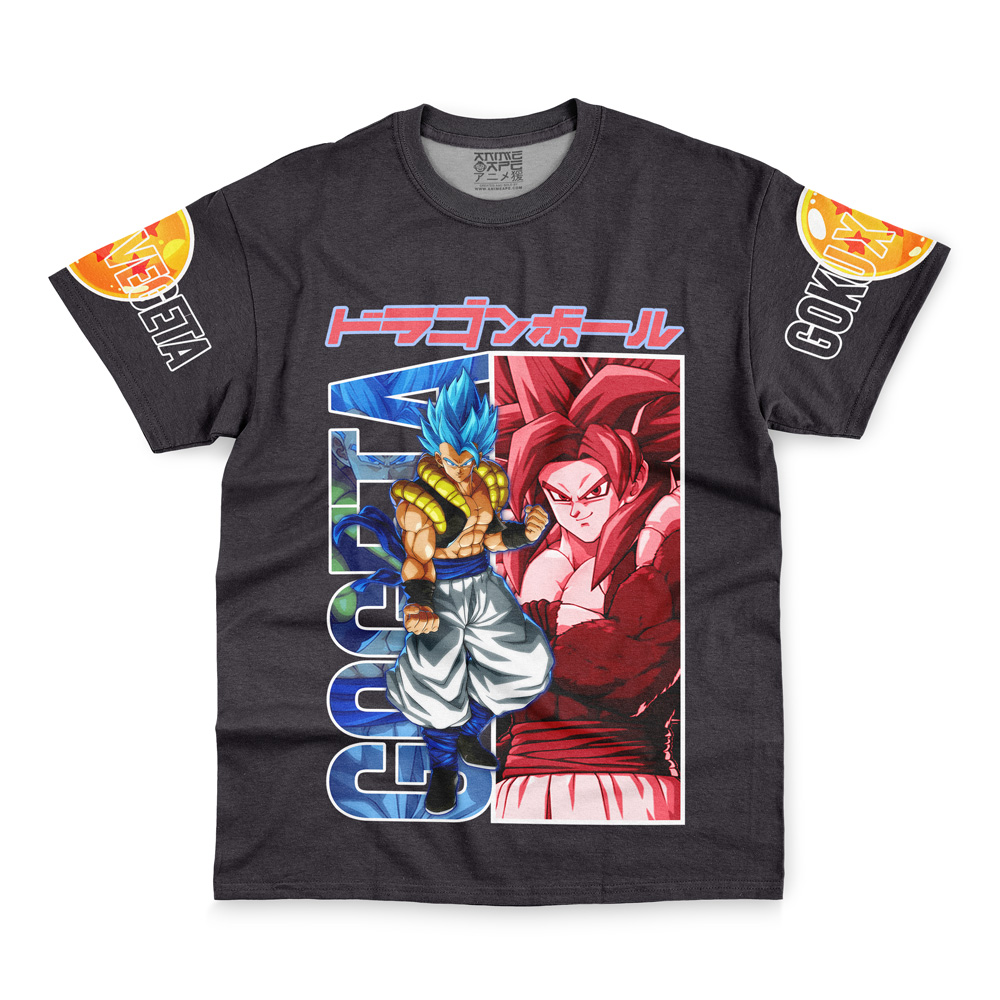 Gogeta Dragon Ball Z Fighterz Streetwear 3D T-Shirt - Image 2