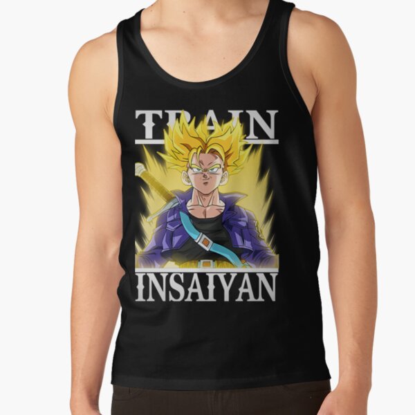 Train Insaiyan Future Trunks Super Saiyan Db Dbz Dbgt Dbs Tank Top - Image 7