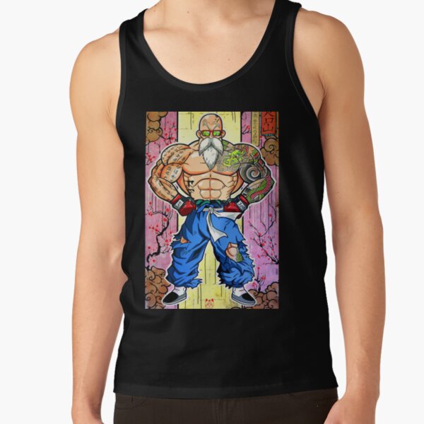 Master Roshi Bodybuilder Dragon Ball Tank Top