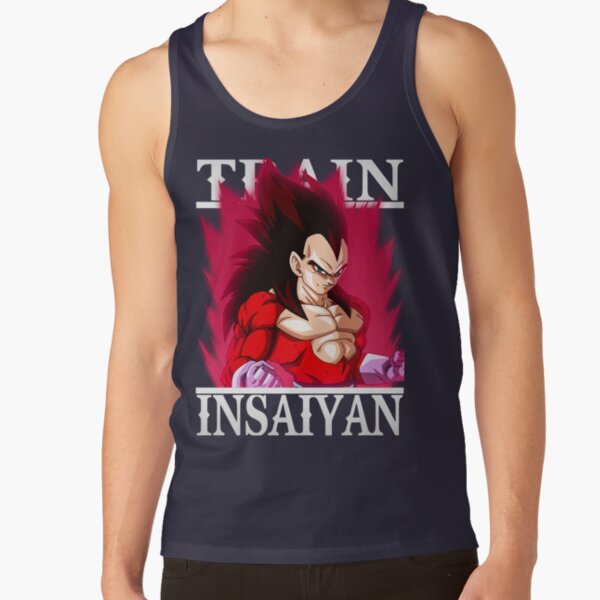 Train Insaiyan Super Saiyan 4 Vegeta Db Dbz Dbgt Dbs Tank Top - Image 5