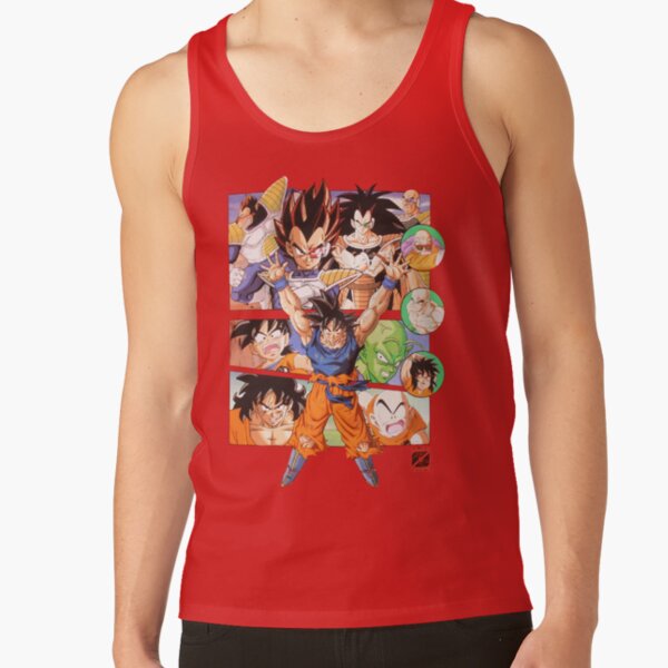 Dragon Ball Z Group 30Th Anniversary Tank Top - Image 4