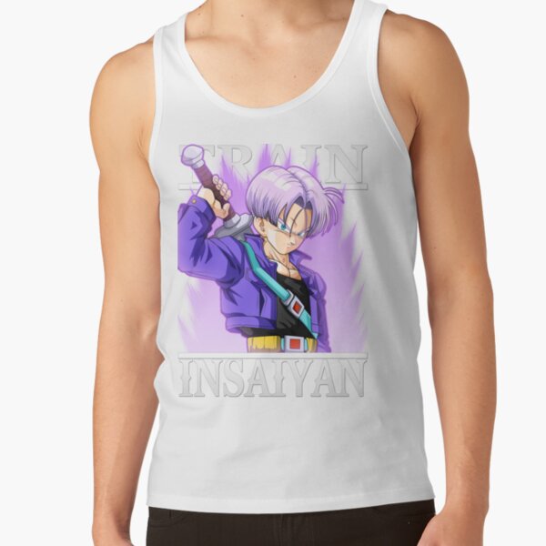 Train Insaiyan Future Trunks Db Dbz Dbgt Dbs Tank Top - Image 4