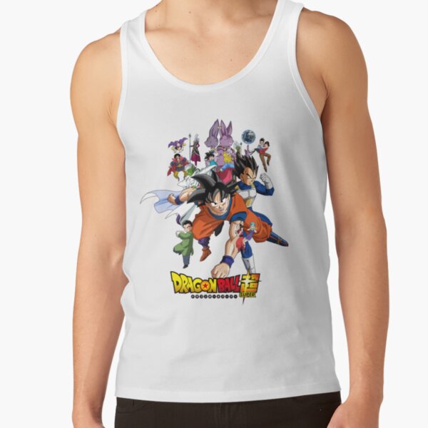 Dragon Ball Super Intro Image Tank Top - Image 7
