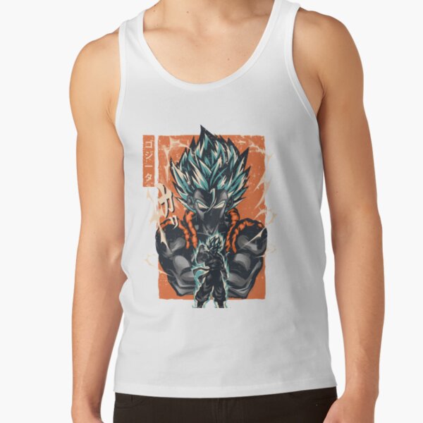 Vegeto Retro Ver Tank Top - Image 2