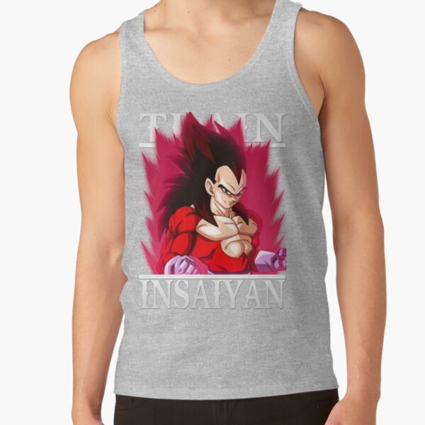 Train Insaiyan Super Saiyan 4 Vegeta Db Dbz Dbgt Dbs Tank Top - Image 6