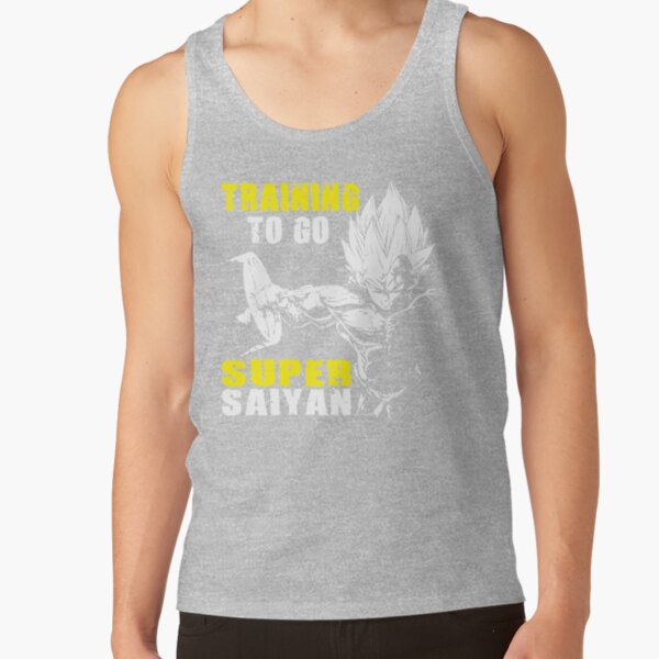 Training To Go Super Saiyan Squat Leg Day Tank Top - Image 5