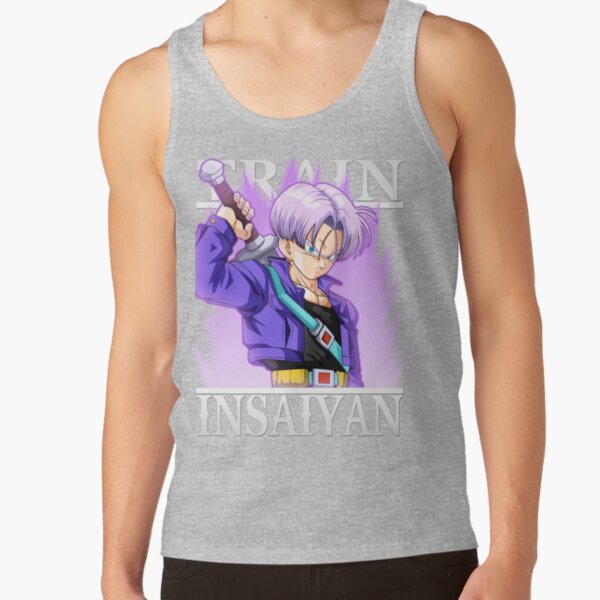 Train Insaiyan Future Trunks Db Dbz Dbgt Dbs Tank Top - Image 5