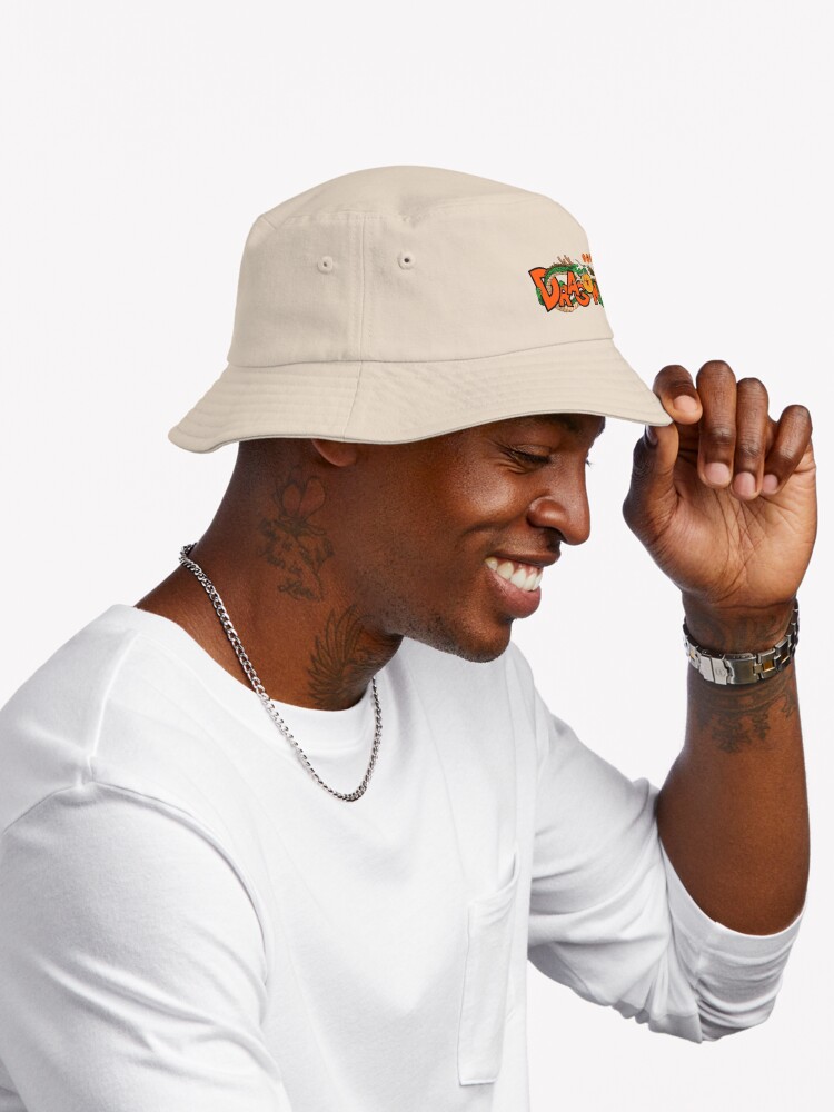 Vintage Shenron Dragon Ball Logo Bucket Hat - Image 3
