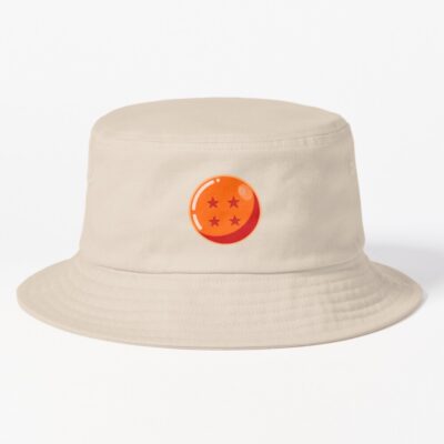 4 Star Dragon Ball Design Bucket Hat