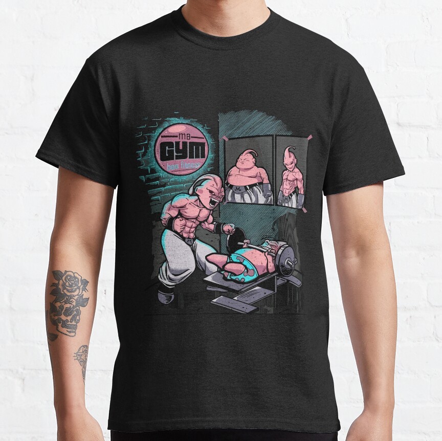 Majin Buu And Patrick In Gym T-Shirt - Image 2