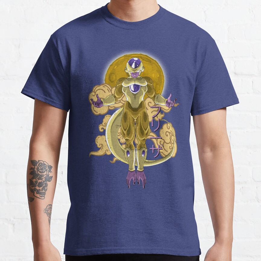 Frieza Gold Dragon Ball T-Shirt - Image 7