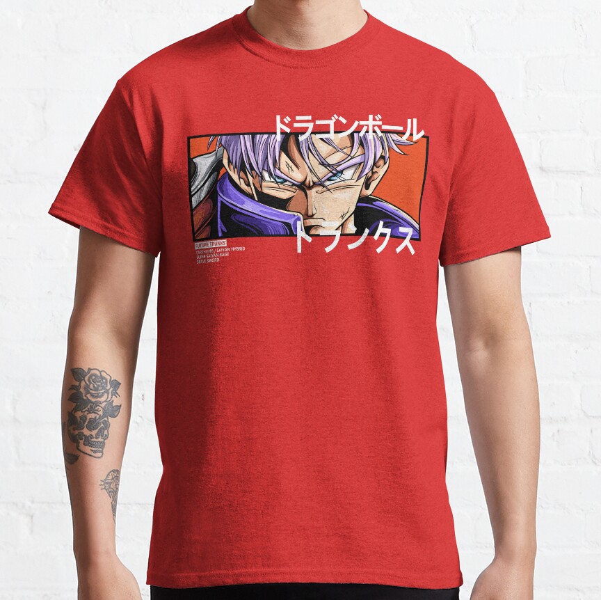 Trunks Typo Dragon Balls T-Shirt - Image 5