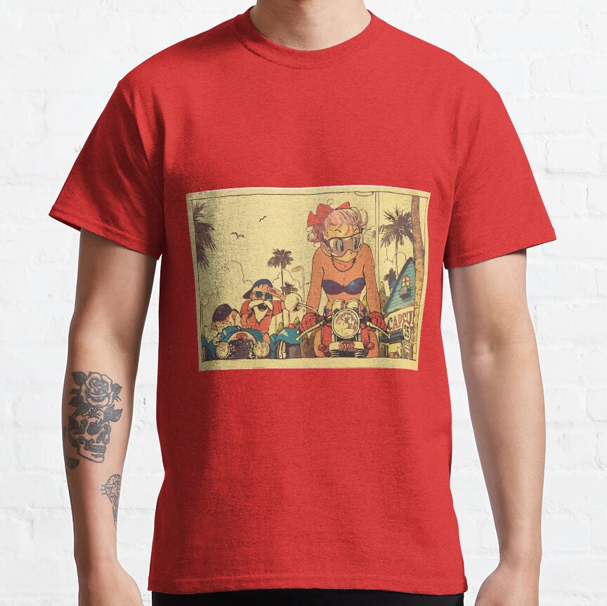 Dragon Ball Bulma Ride T-Shirt - Image 6