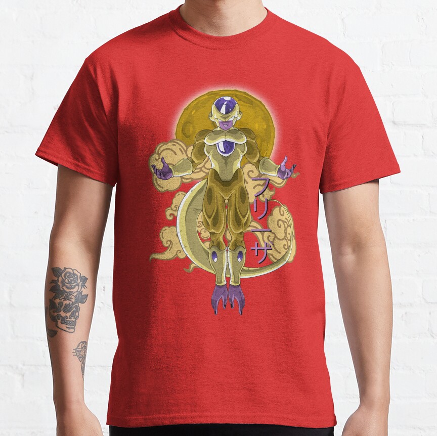 Frieza Gold Dragon Ball T-Shirt - Image 4