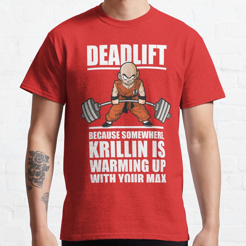 Anime Gym Motivational T-Shirt - Image 2