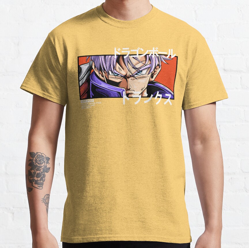 Trunks Typo Dragon Balls T-Shirt - Image 7