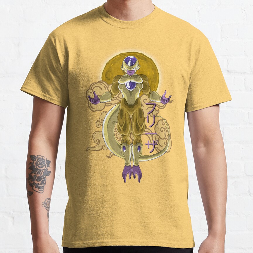 Frieza Gold Dragon Ball T-Shirt - Image 6