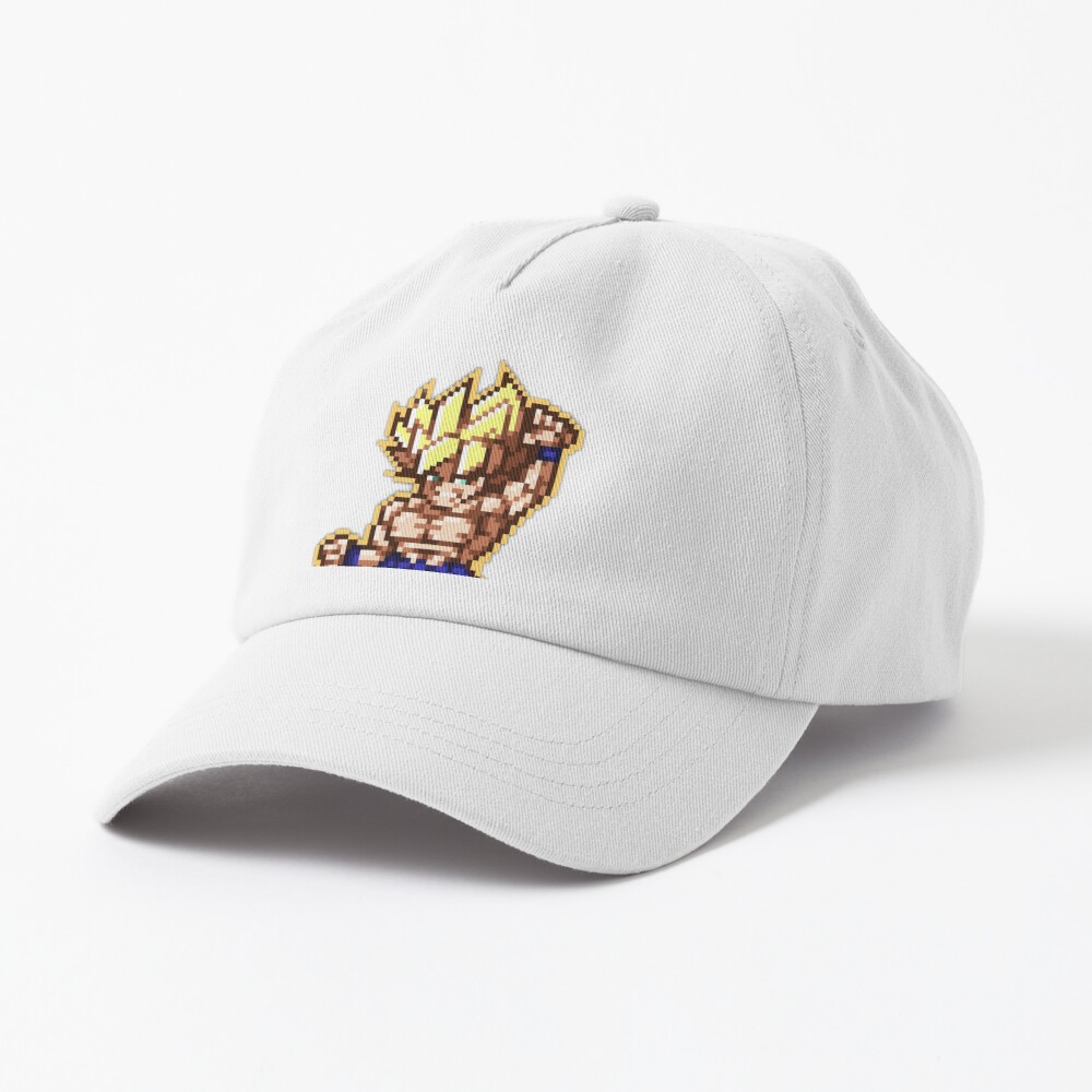 Goku Super Saiyan Pixel Cap