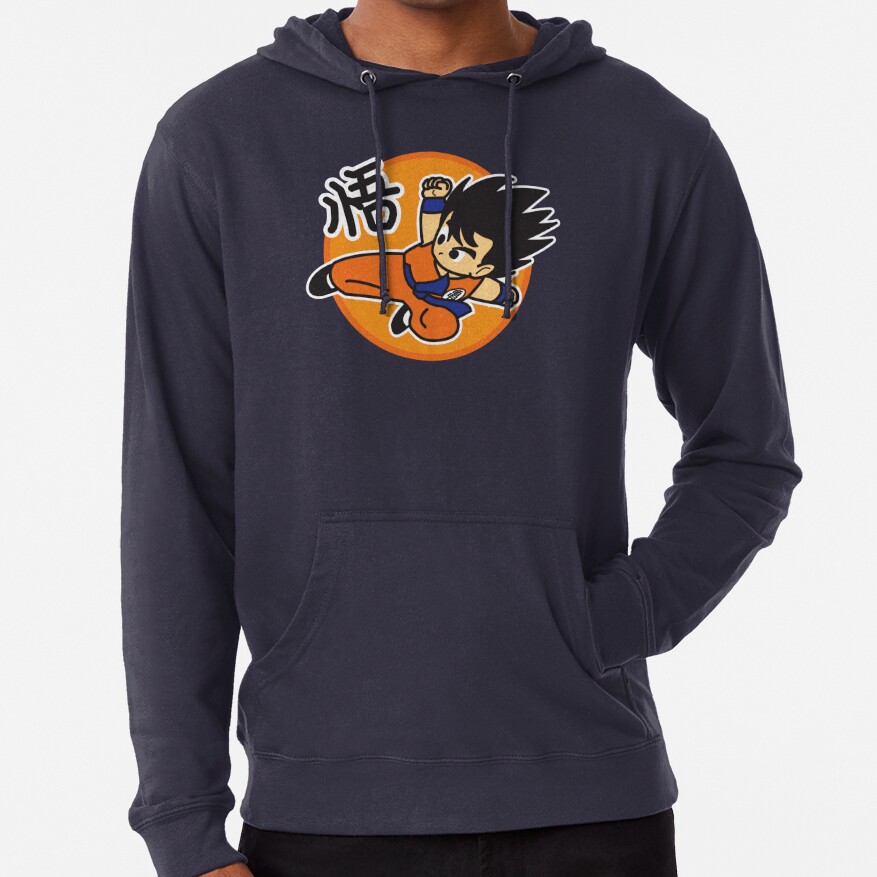 Flying Kick Goku Hoodie - Image 6