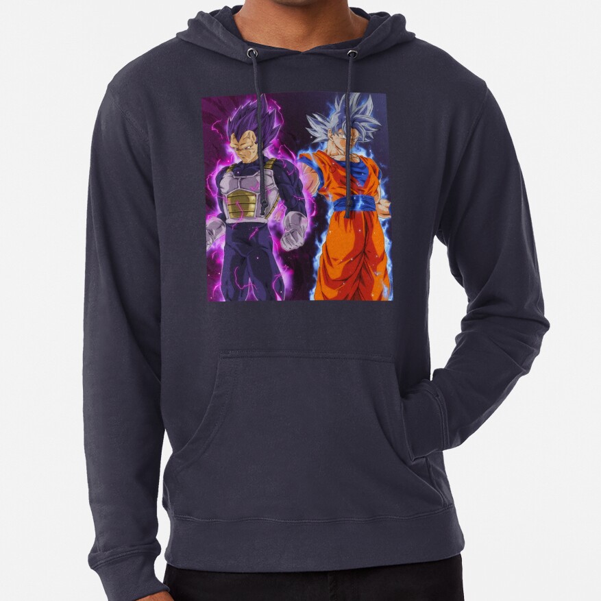 Goku Ultra Instinct And Vegeta Ultra Ego Hoodie - Image 2