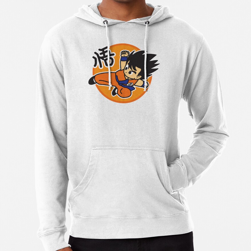 Flying Kick Goku Hoodie - Image 5