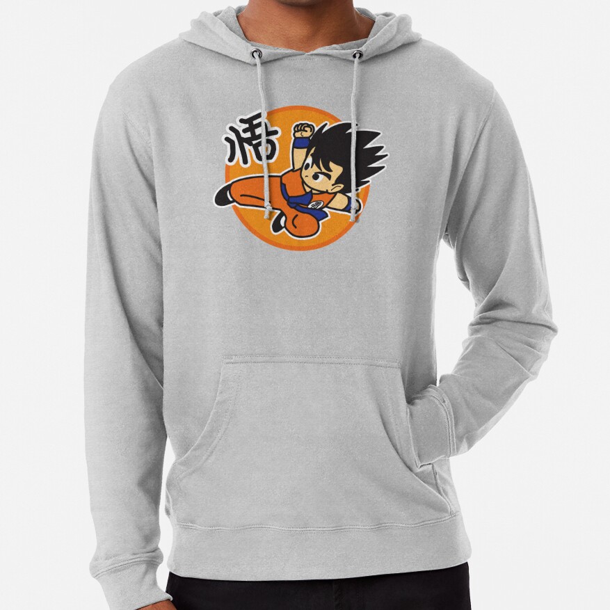 Flying Kick Goku Hoodie - Image 2