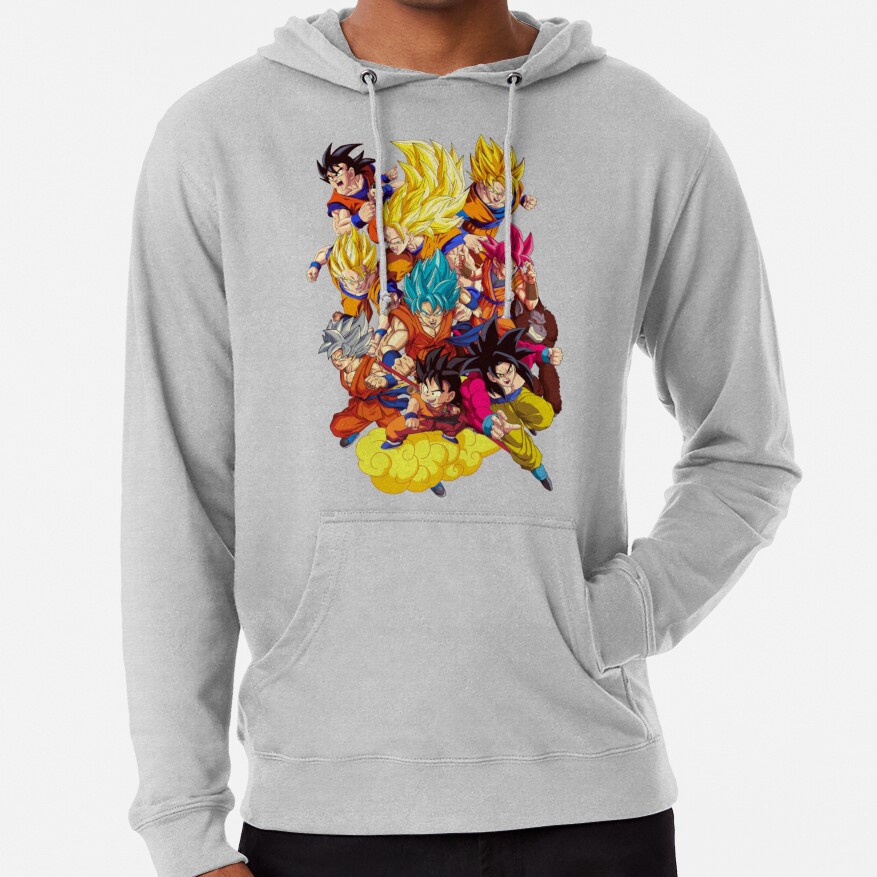 Son Goku T Shirt Classique Copy Copy Hoodie - Image 5