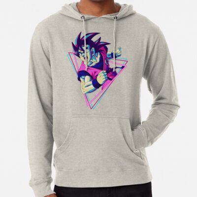 ssrcolightweight hoodiemensoatmeal heatherfrontsquare productx1000 bgf8f8f8 28 - Dragon Ball EU Store