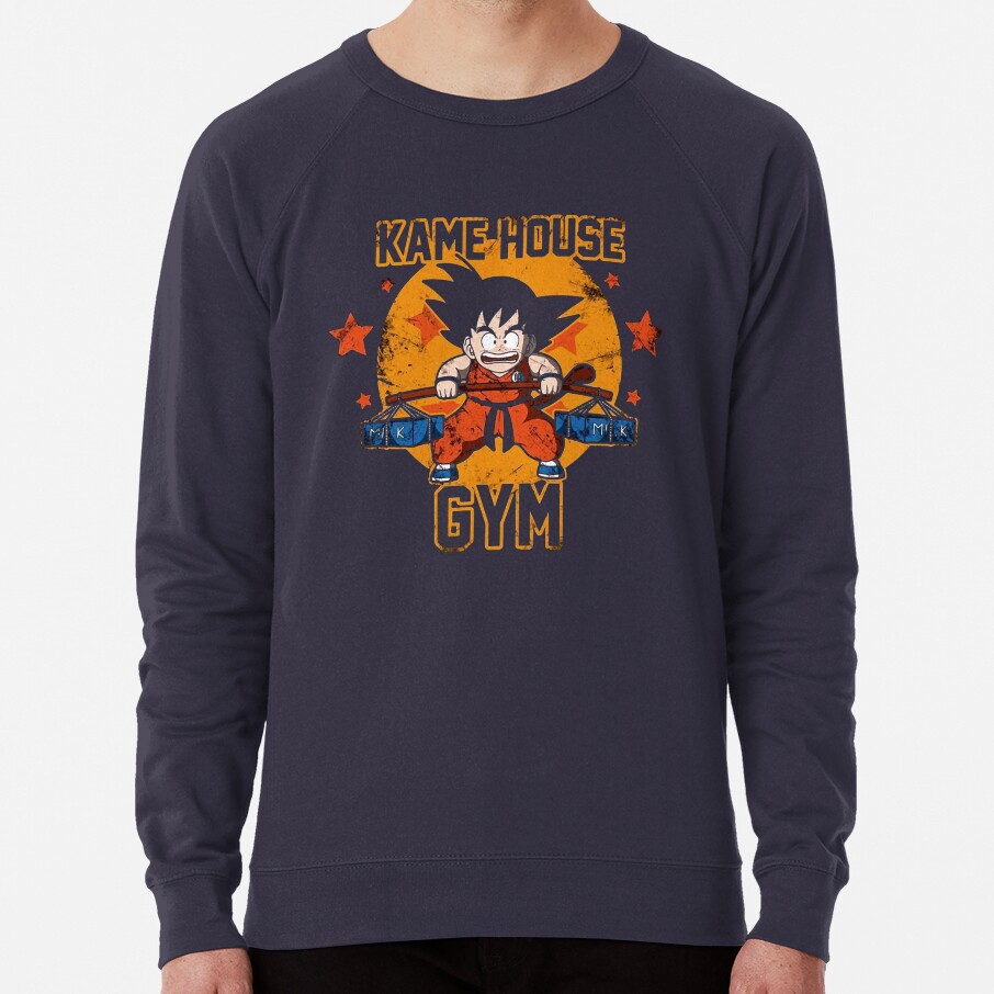 Funny Kame House Gym Dragon Balls Z Sweatshirt - Image 6
