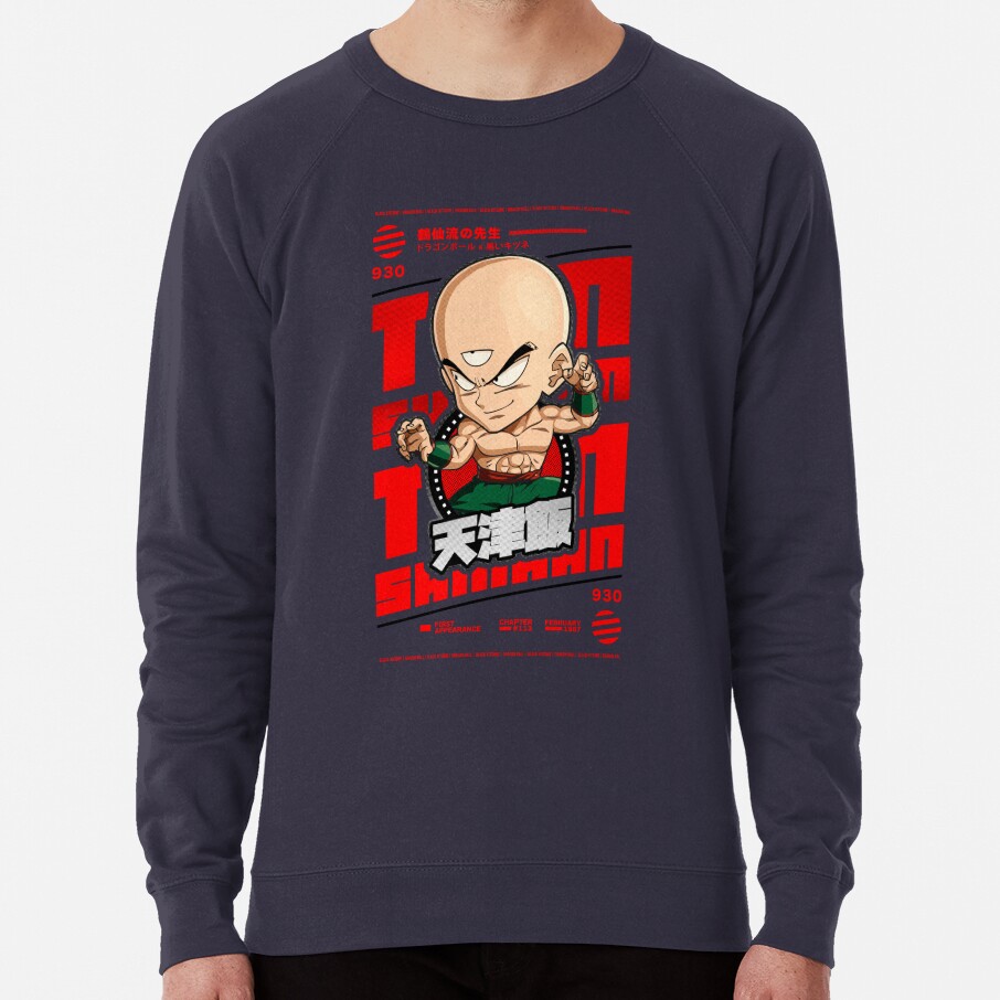Tien Shinhan Dragon Ball Chibi Neon Series V1 Sweatshirt - Image 4
