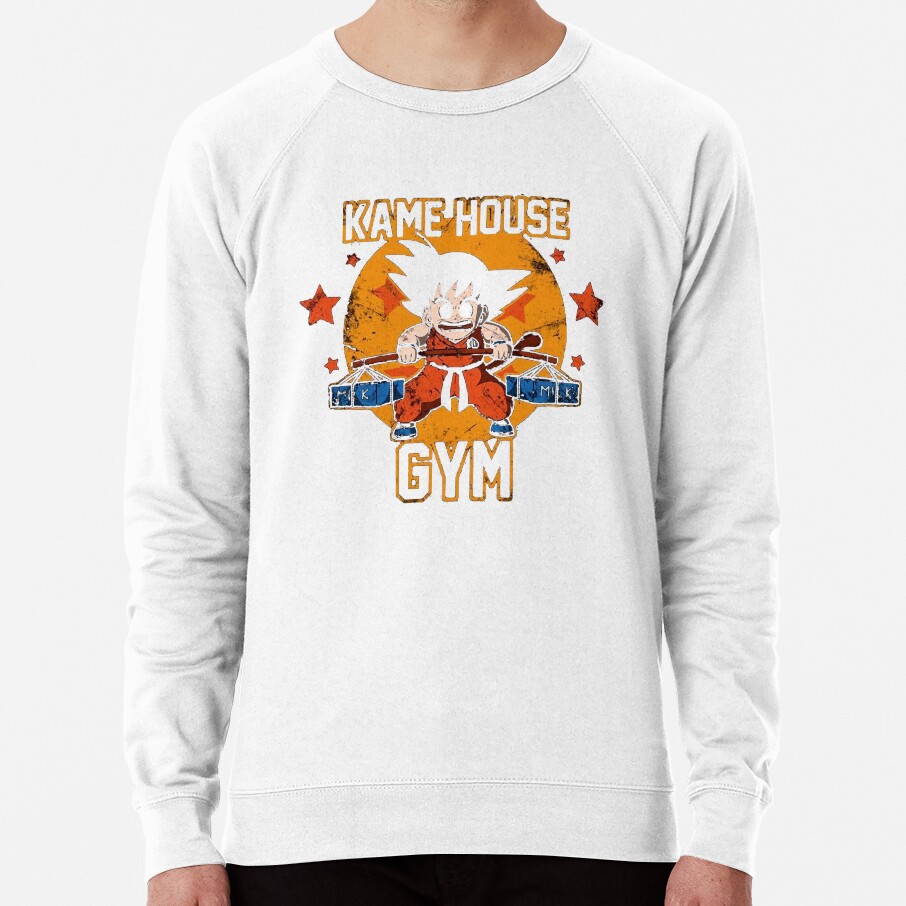 Funny Kame House Gym Dragon Balls Z Sweatshirt - Image 4