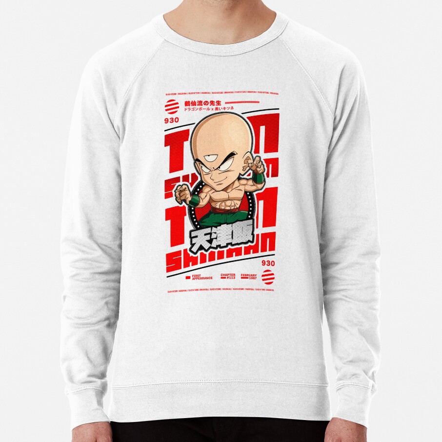 Tien Shinhan Dragon Ball Chibi Neon Series V1 Sweatshirt - Image 6