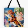 Dragon Ball Z Goku And Vegeta Tote Bag