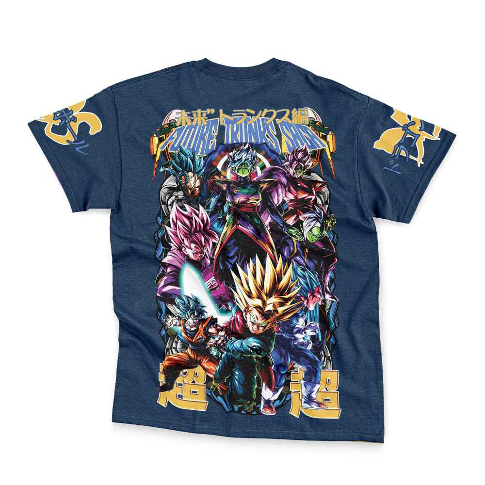 Future Trunks Arc Dragon Ball Z Streetwear 3D T-Shirt - Image 2