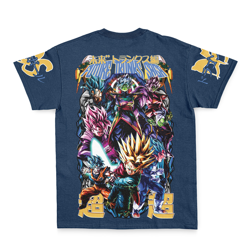 Future Trunks Arc Dragon Ball Z Streetwear 3D T-Shirt