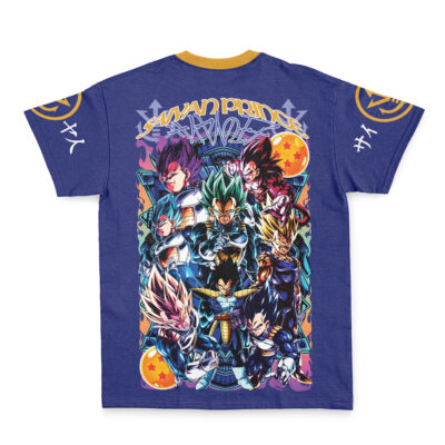 Vegeta V4 Dragon Ball Z Streetwear 3D T-Shirt