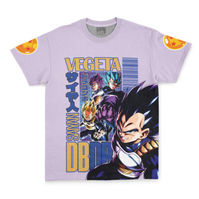 Vegeta V3 Dragon Ball Z Streetwear 3D T-Shirt