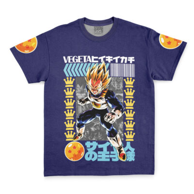 Vegeta V2 Dragon Ball Z Streetwear 3D T-Shirt