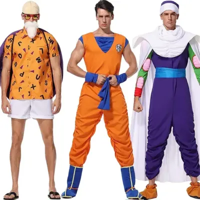 Anime Master Roshi Son Goku Cosplay